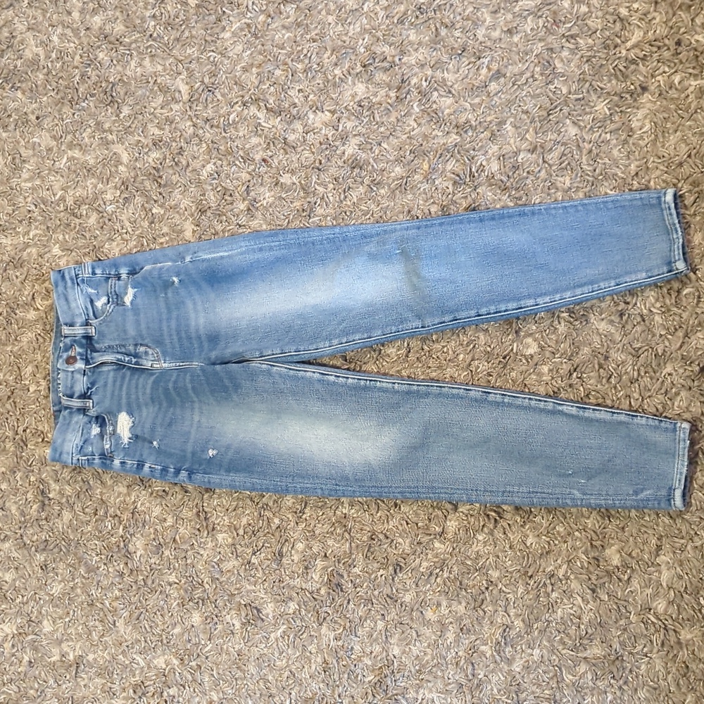 American Eagle 00 Short Curvy Hi-Rise Jegging Jeans